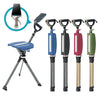 Kerusi Ta-Da Siri 2 Tripod Tempat Duduk Tongkat Hitam (82sm/87sm)