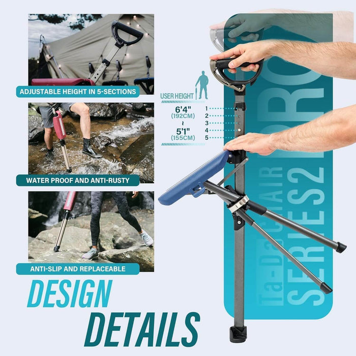 Ta-Da Chair Series 2 Pro Tripod Seat Cane (92cm)