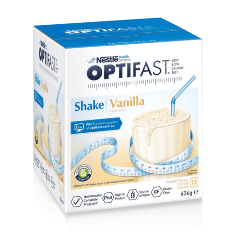 [Pre-Order] OPTIFAST VLCD (Very Low Calorie Diet) Milk Shake (12 x 53g) | Nestle