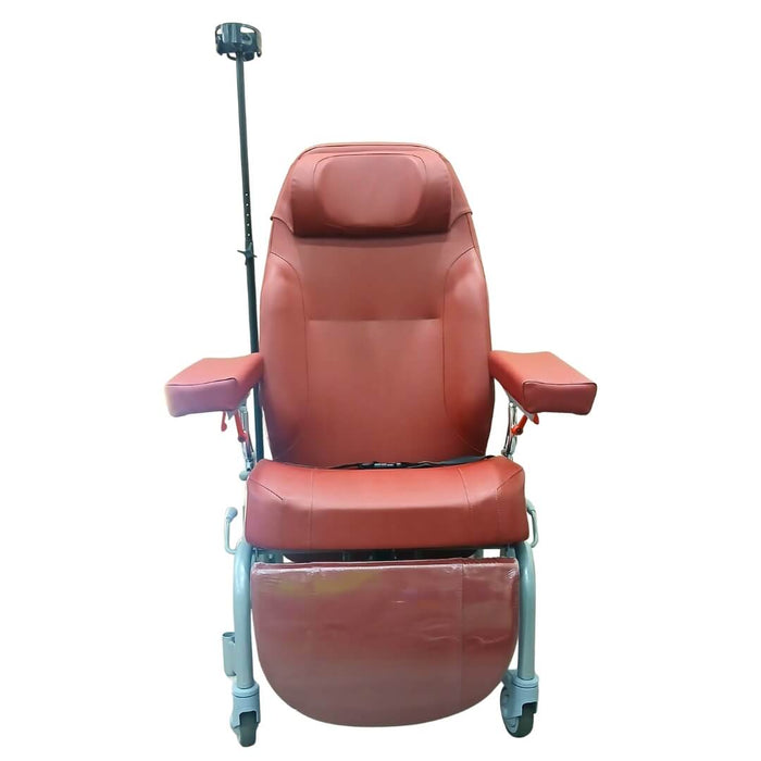 Dialysis Recliner Chair | Vermeiren Normandie (Red)