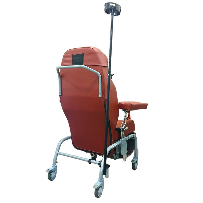 Dialysis Recliner Chair | Vermeiren Normandie (Red)