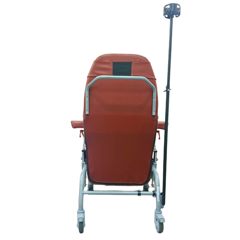 Dialysis Recliner Chair | Vermeiren Normandie (Red)