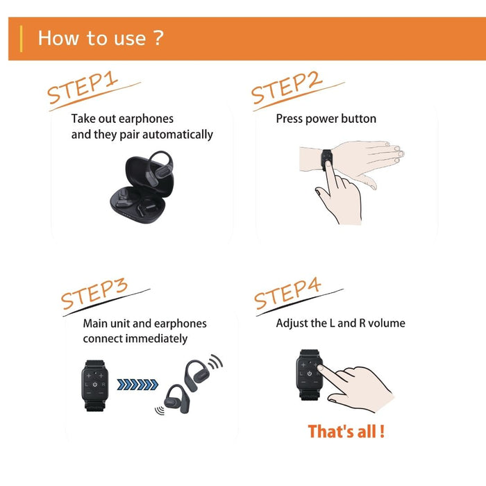 cheero Kikiyasu Clock-type hearing Amplifier