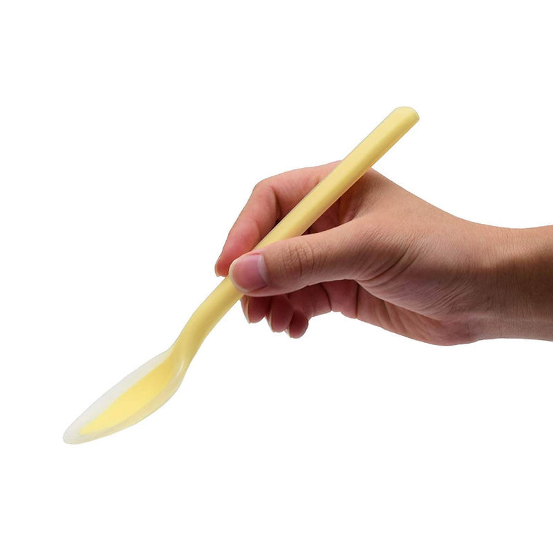OKABE Japanese One-Piece Silicone Soft Spoon (Deep Spoon)