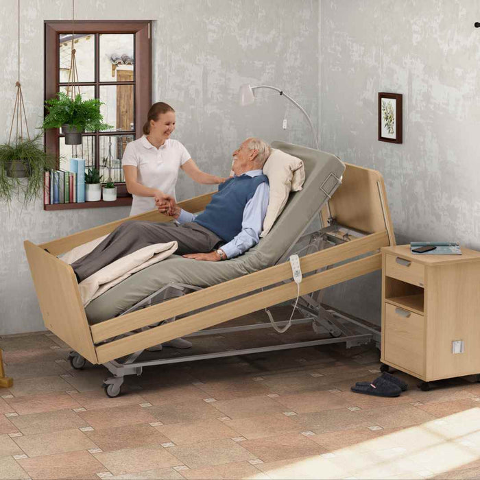 Mobile Nursing Care Bed | Wissner-Bosserhoff Movita SC