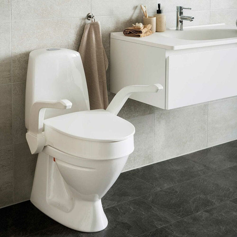 My-Loo Fixed 10 cm, with armrests | Etac My-Loo
