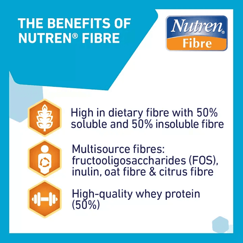 [Pra-Tempahan] Nutren Fibre Nutrisi Lengkap - Perisa Vanila | Nestle 