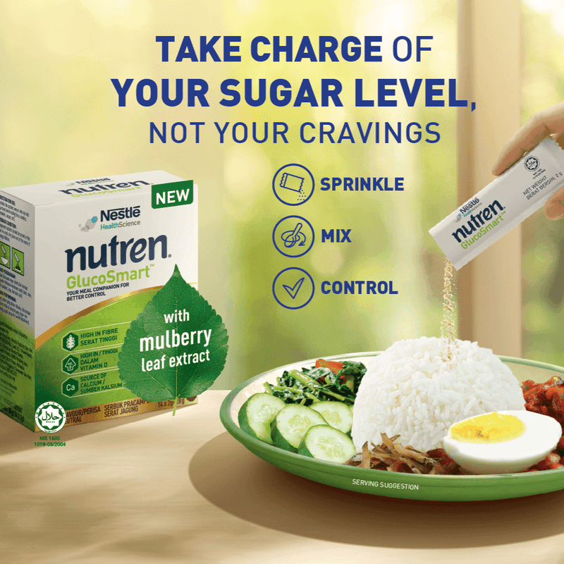 [Pre-Order] Nutren GlucoSmart (14's x 2g) | Nestle