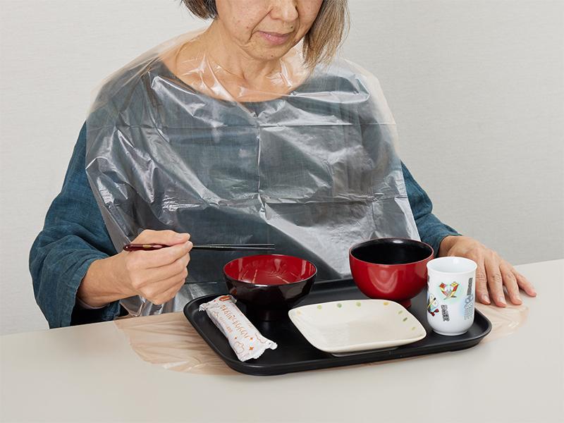 Meal Apron with Pocket (100 pieces/box) | Hakuzo