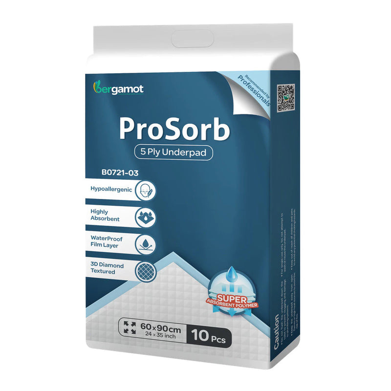 Alas Kain Bersalut Ecosorb 4 Lapis &amp; Prosorb 5 Lapis | Alas Bawah (10 Keping) B0711/B0721