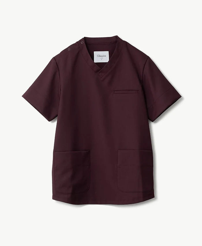 Unisex Classico:Smooth touch scrub suit Tops