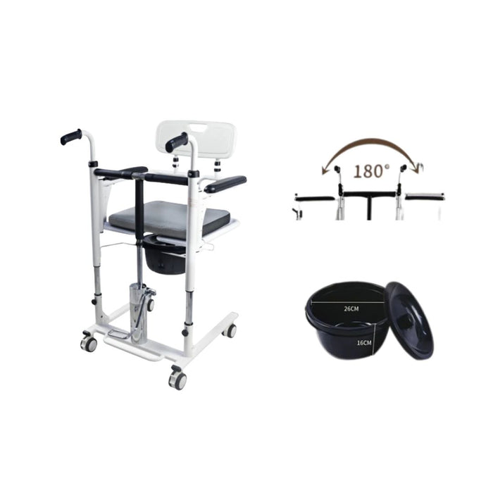 Transfer Chair with commode
