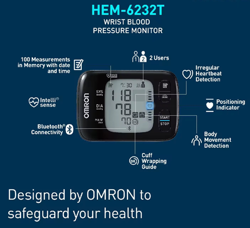 wrist blood pressure monitor