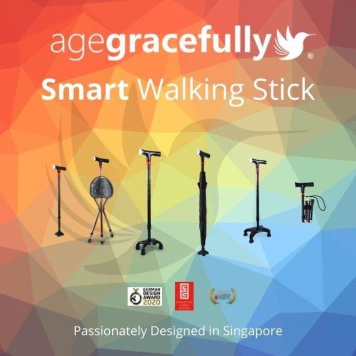 Chairplus (Walking Stick with seat, Seat Cane) | AgeGracefully