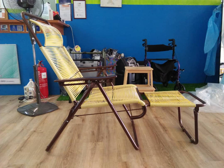3V Foldable Lazy Chair (Round String) random color
