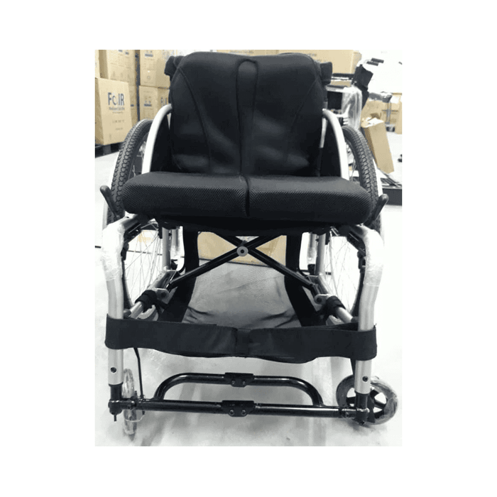 Aluminium Fordable Leisure-Sport Black Wheelchair 11.7kg - Asian Integrated Medical Sdn Bhd (ielder.asia)