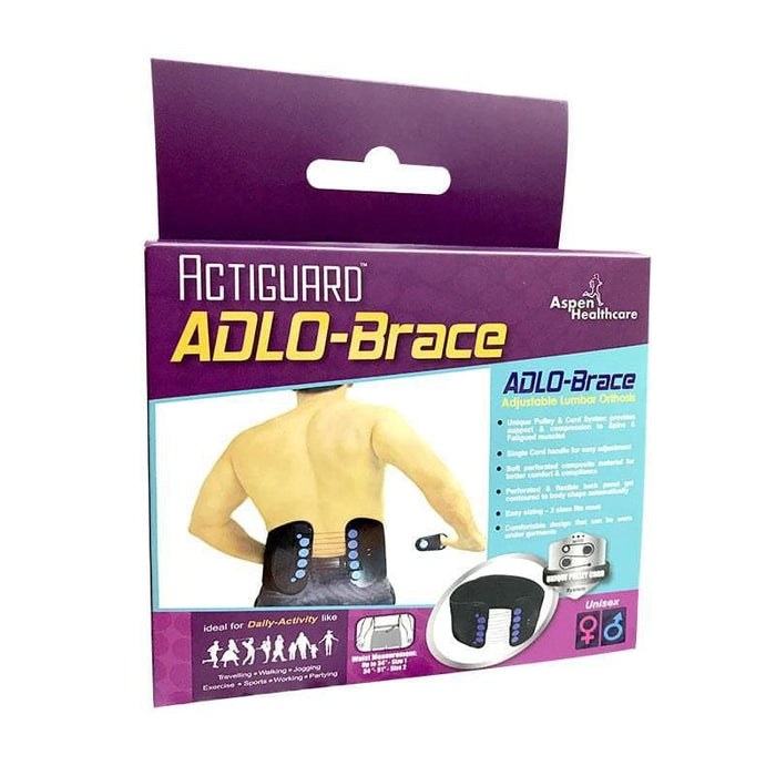 ACTIGUARD Adlo Brace Adjustable Lumbar Orthosis