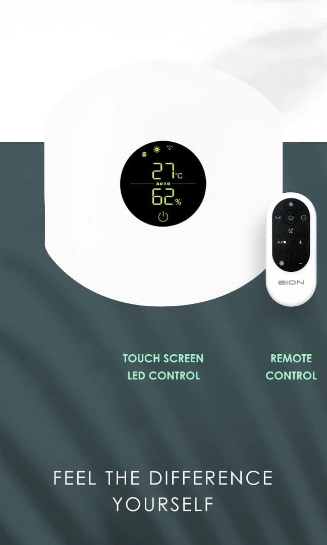 2-in-1 Bladeless Floor Fan Air Purifier Z100 | Bion