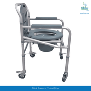 Fair Blue Aluminium Commode Chair