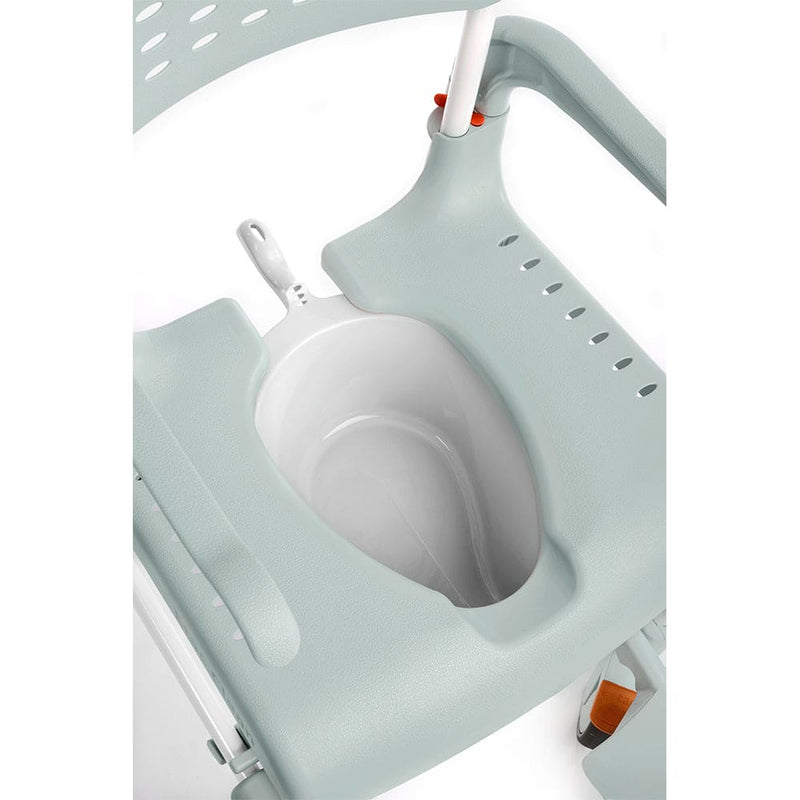 Shower Commode Chair Back Opening | Etac Clean