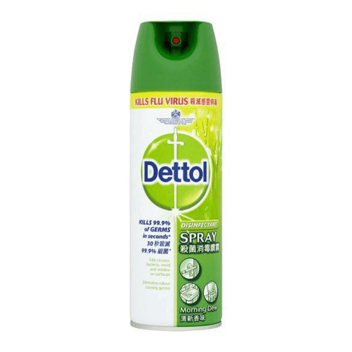 Dettol Antibacterial Disinfectant Spray 450ml (Morning Dew)