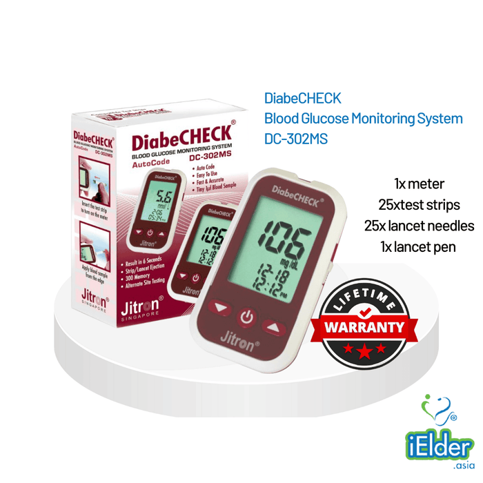 Diabecheck Glucometer Kit DC-302MS