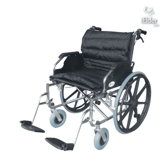 Hopkin Extra Large Steel Wheelchair 22"