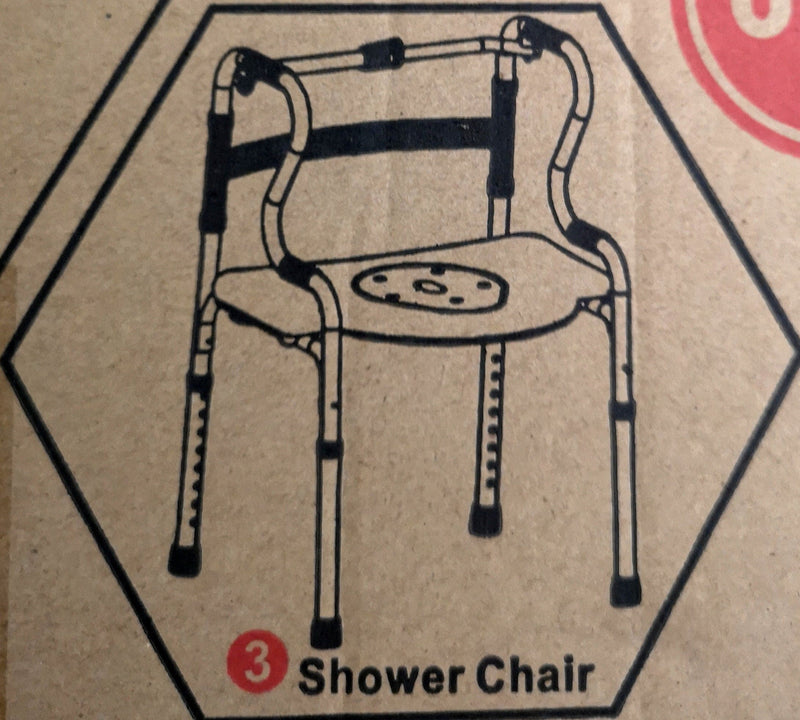 Adjustable Shower-Commode-Walker (6 in 1) - Asian Integrated Medical Sdn Bhd (ielder.asia)