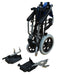 Lohas Wheelchair Blue Air Compact Lightweight Travel  w/ Bag 8.5kg (16") - Asian Integrated Medical Sdn Bhd (ielder.asia)