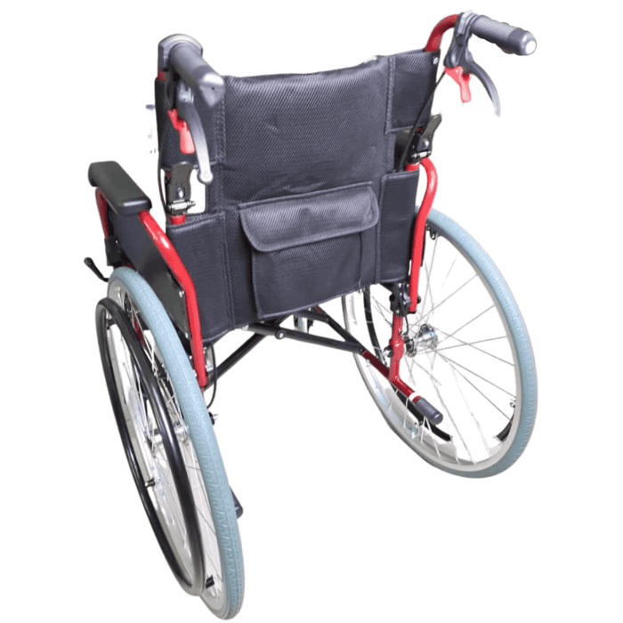 Lightweight Black QR Wheelchair with Spoke RIMS