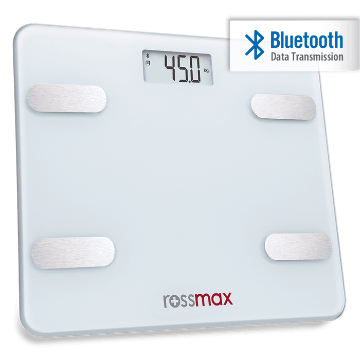 ROSSMAX Body Fat Monitor with Scale Bluetooth Model WF262