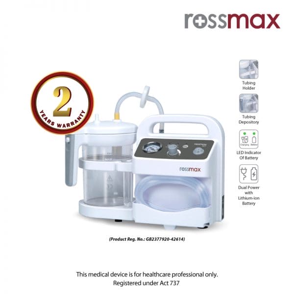 Rossmax Portable Suction Unit