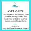 Gift Card/Donate for Covid-19 for Old folks home/Elderly in need - Asian Integrated Medical Sdn Bhd (ielder.asia)