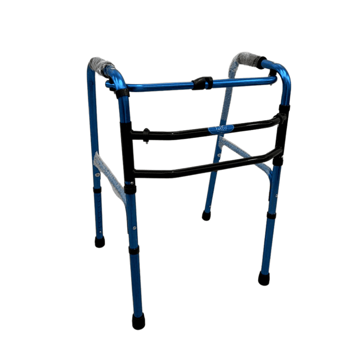 Blue 2 in1 walker frame