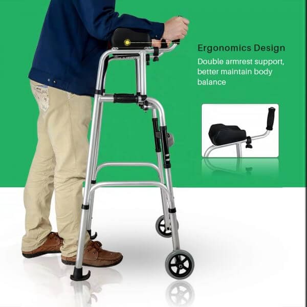 Walking Frame with Castor and Forearm Support | Fair