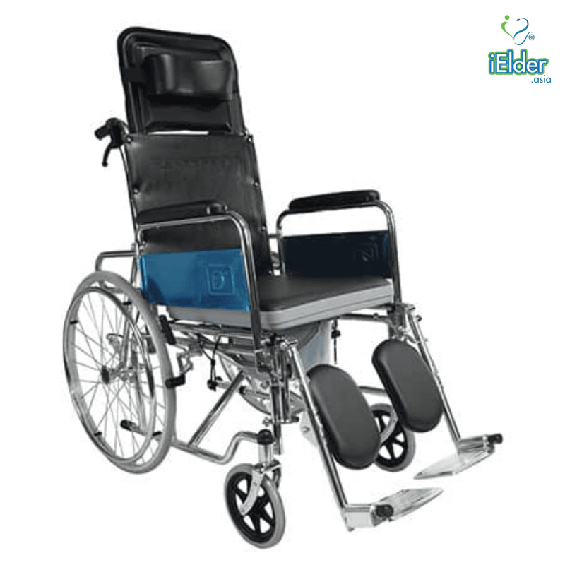Steel Reclining Commode Wheelchair | Fair