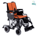 Orange New Breeze Lightweight Powered Wheelchair 