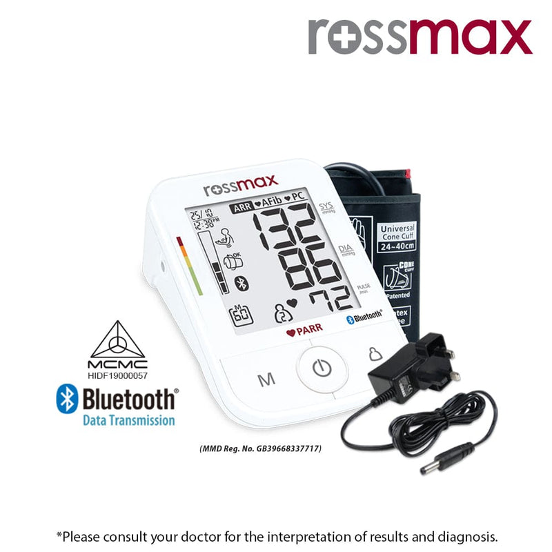 Rossmax Bluetooth Blood Pressure Monitor X5-BT