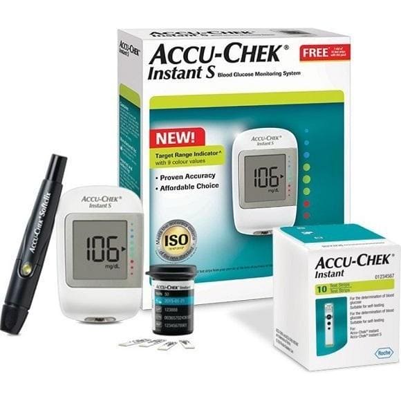 Accu-chek Instant S Blood Glucose Monitoring(Glucose meter)