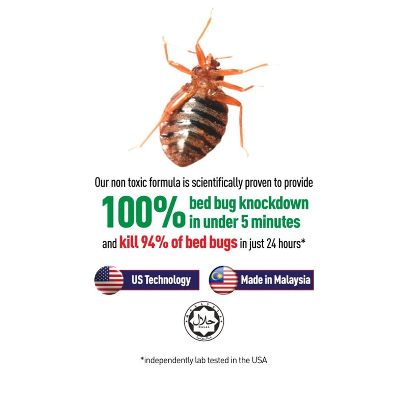 [CSR Free for Old Folks Home] iElder Beg Bug & Dust Mite Control Spray 500ml | Lavender