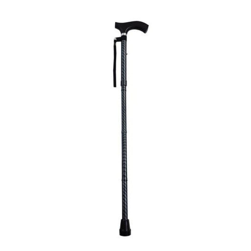 Black Urban Lightweight Cane (Foldable & Adjustable Height) - Asian Integrated Medical Sdn Bhd (ielder.asia)
