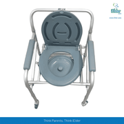 Fair Blue Aluminium Commode Chair