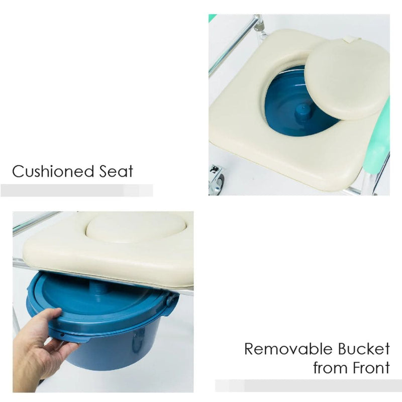 带轮便椅，4英寸轮子 | BION