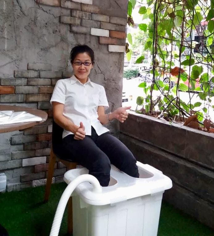 Hydrotherapy Home Spa System (Ultrasonic Bubble Massage Appliance)