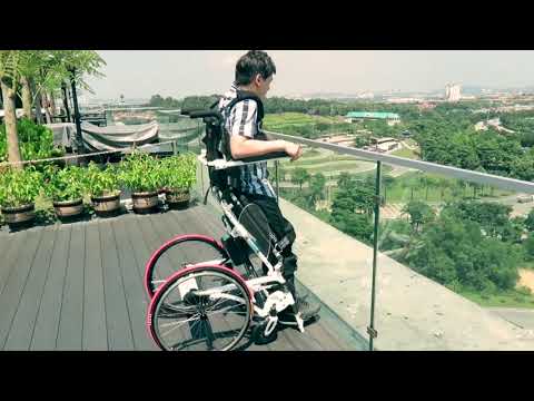 Pegasus II (Semi-Power Standing Wheelchair) - Asian Integrated Medical Sdn Bhd (ielder.asia)