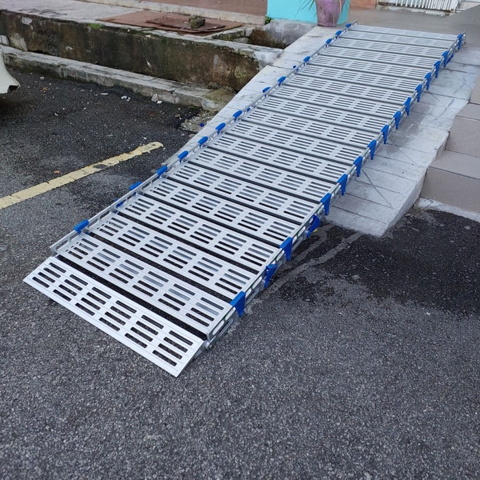 Portable Rollable Aluminium Ramp for Wheelchair