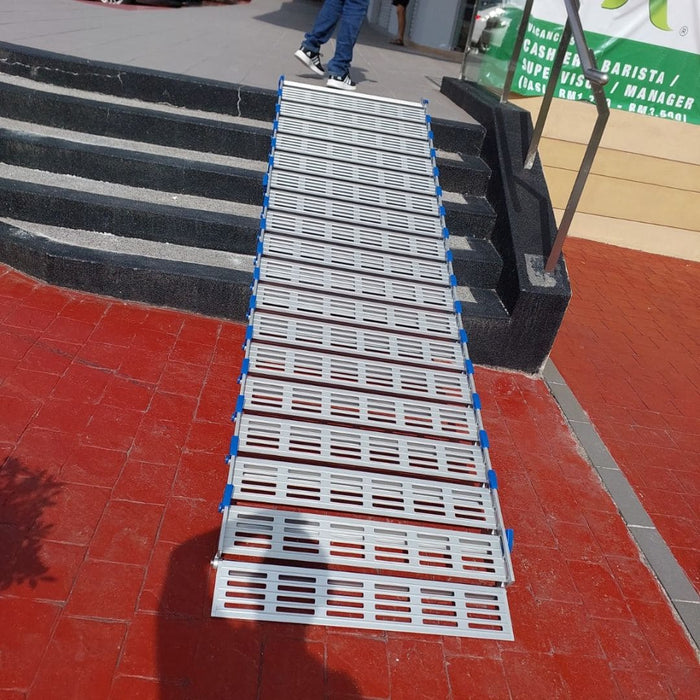 Portable Rollable Aluminium Ramp for Wheelchair