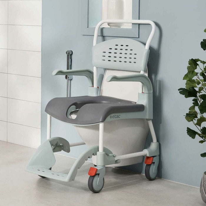 Soft Comfort Seat, front opening, grey 2 cm | Etac Clean