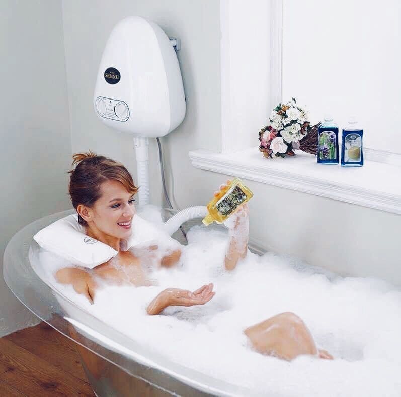 Hydrotherapy Home Spa System (Ultrasonic Bubble Massage Appliance)