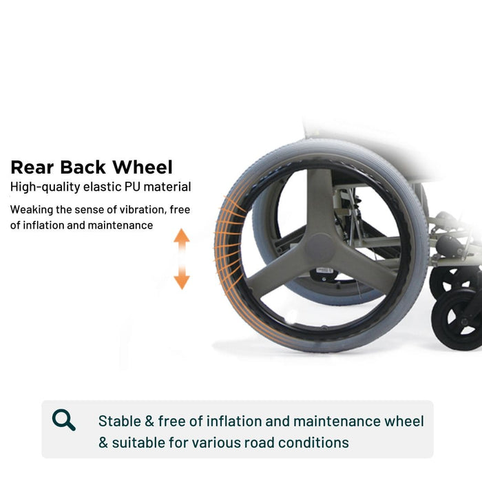 3-in-1 Rollator Walker Wheelchair | Kawamura AY18